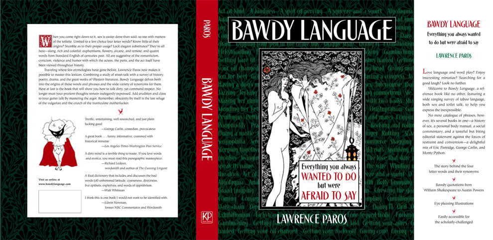 front of the Bawdy Language book