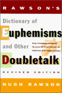 bawdy language books on amazon, Rawson Dictionary of Euphemisms and Other Doubletalk