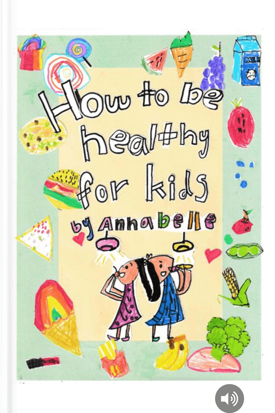 How to be healthy for kids, book cover